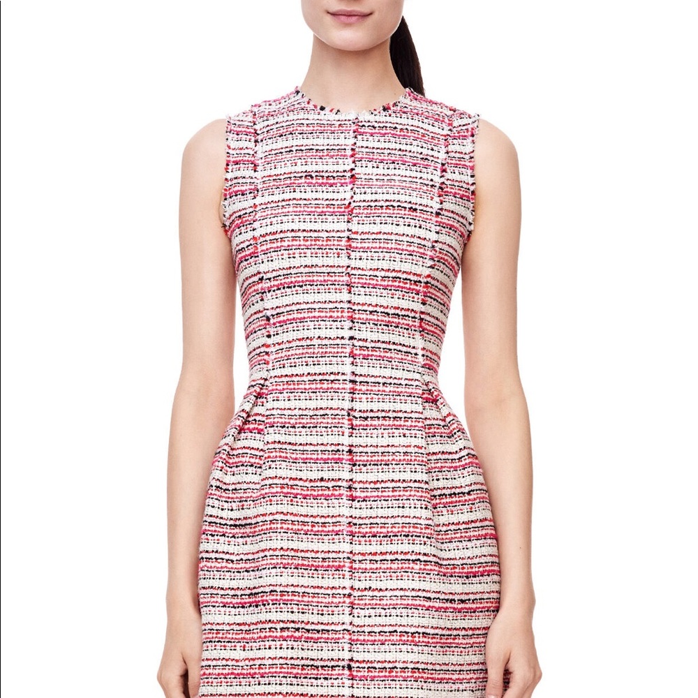 Rebecca Taylor optic tweed dress
